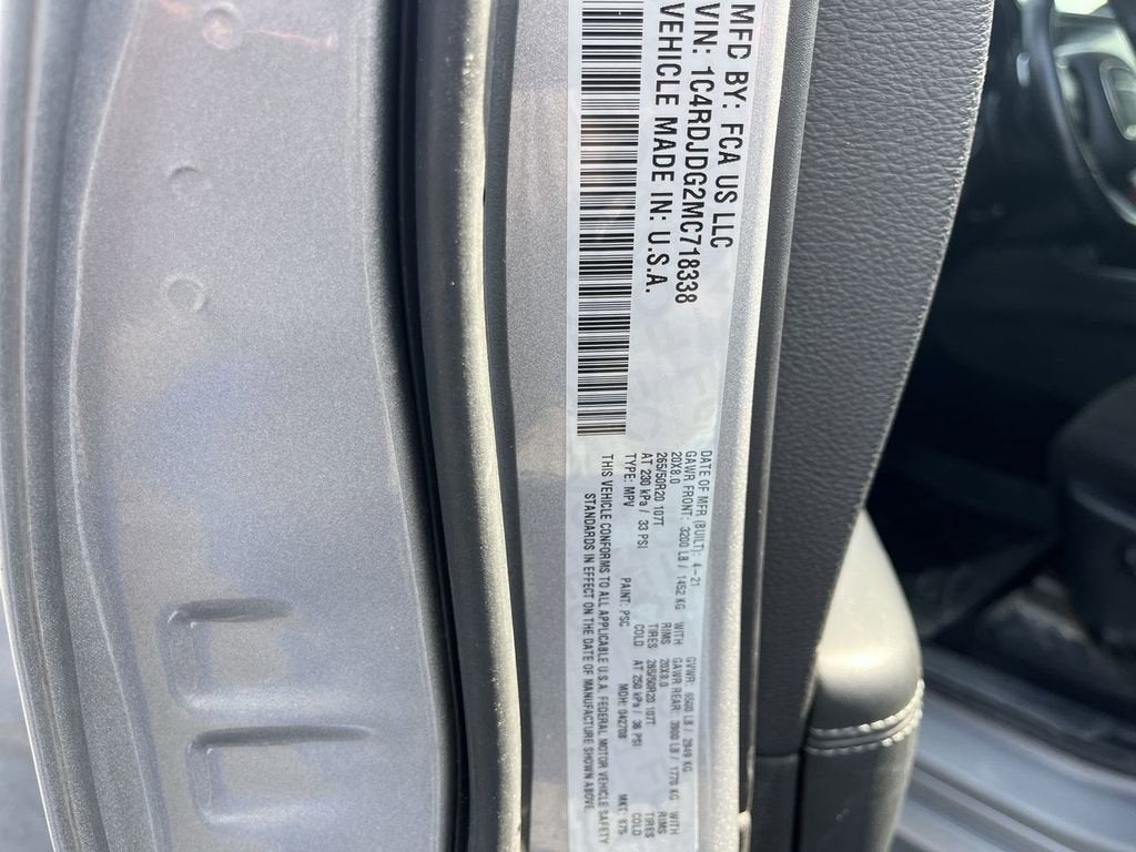 2021 Dodge Durango GT