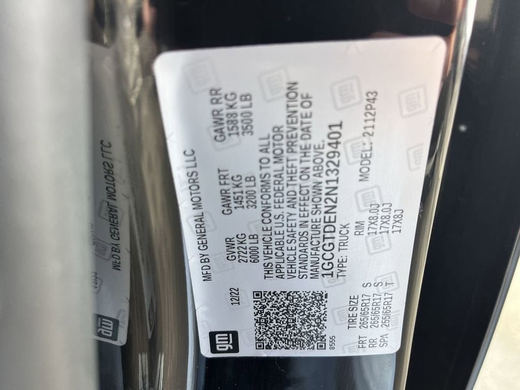 2022 Chevrolet Colorado Z71