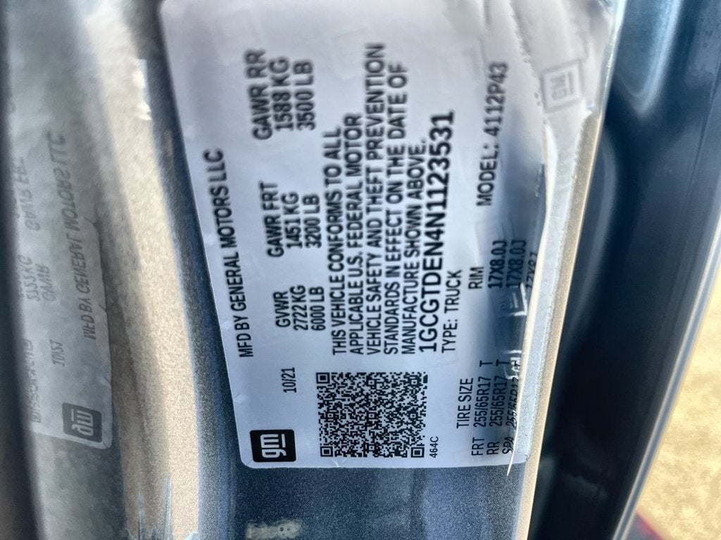 2022 Chevrolet Colorado 4WD Z71