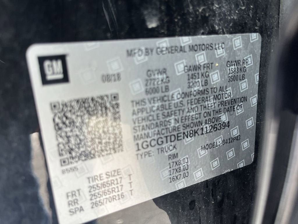 2019 Chevrolet Colorado 4WD Z71