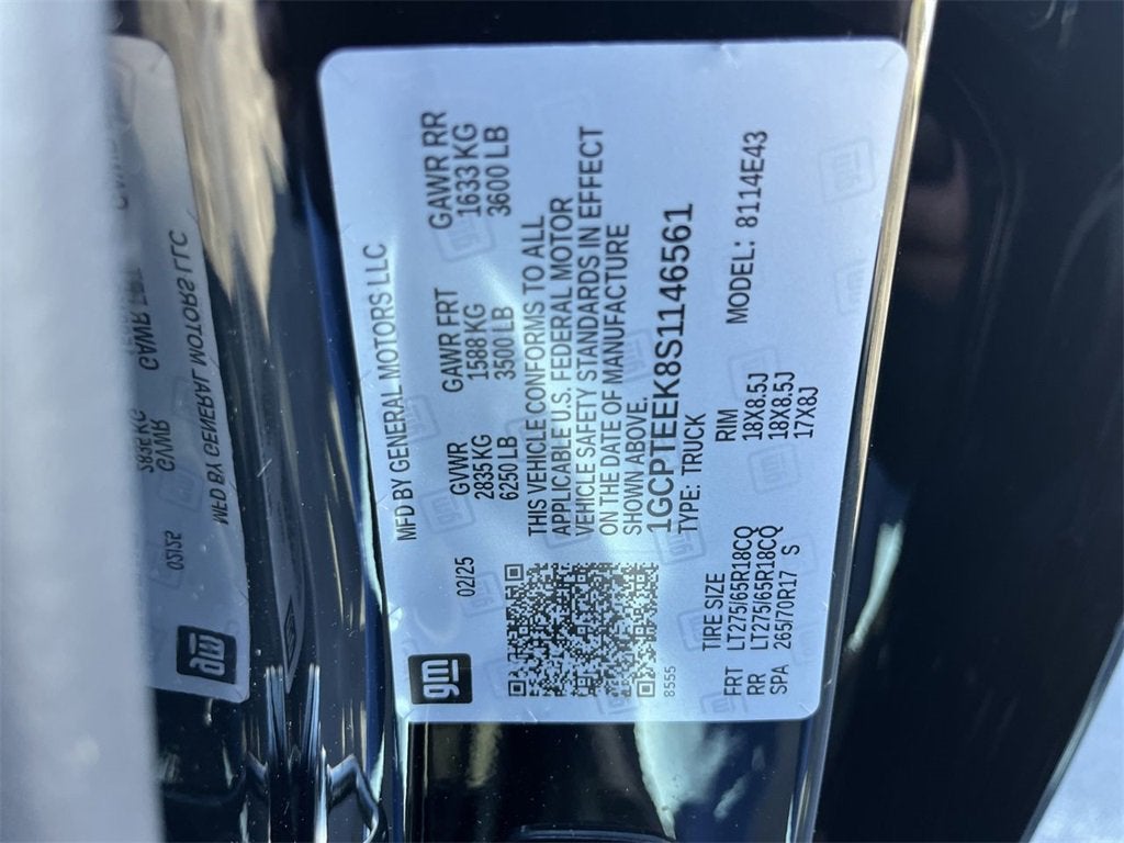 2025 Chevrolet Colorado Trail Boss