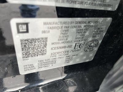 2020 Chevrolet Silverado 1500 Custom Trail Boss