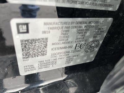 2020 Chevrolet Silverado 1500 Custom Trail Boss