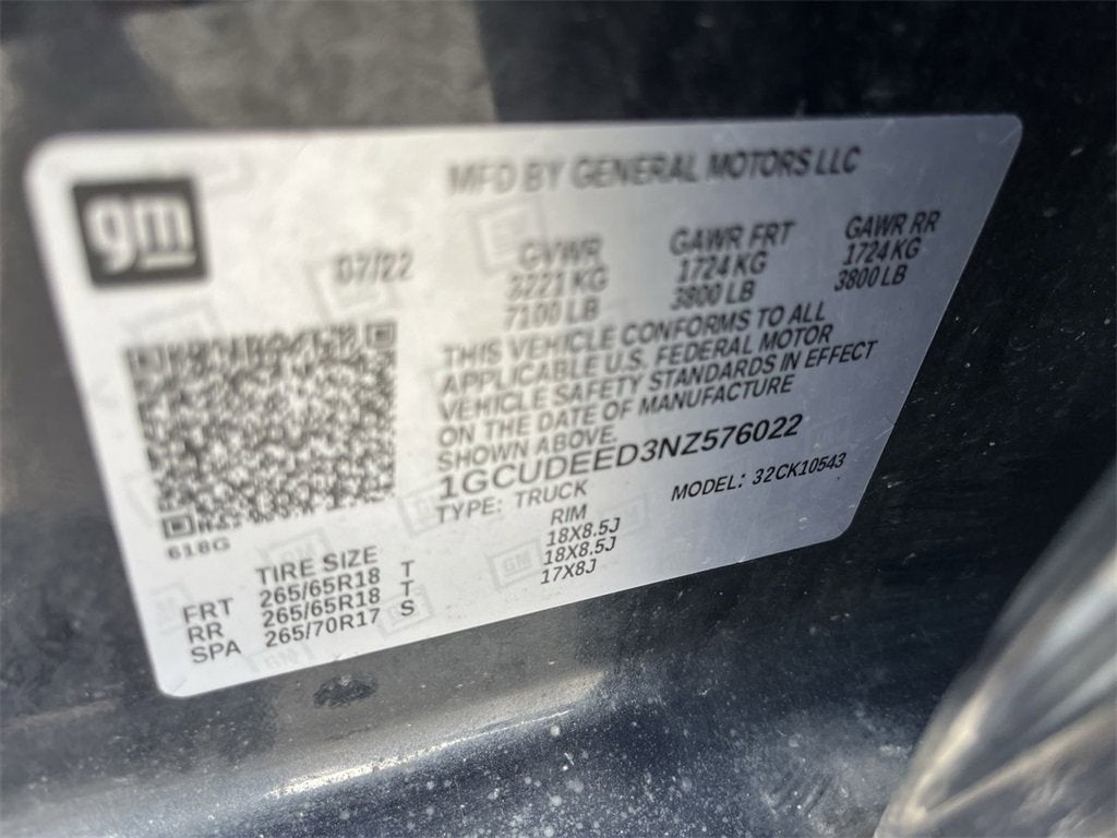 2022 Chevrolet Silverado 1500 RST