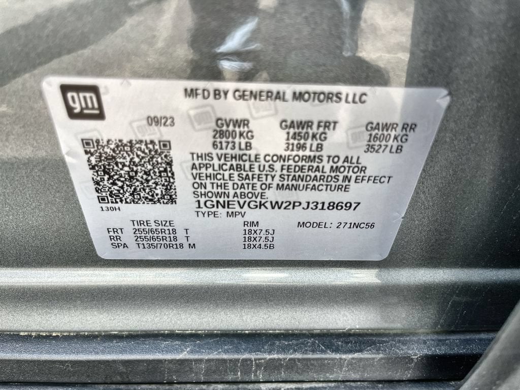 2023 Chevrolet Traverse LT Cloth