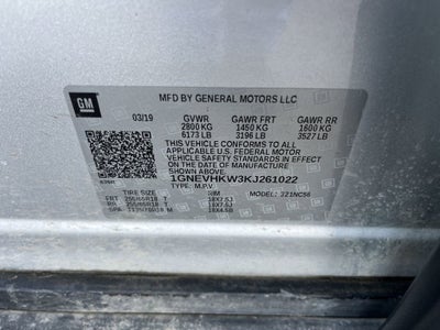 2019 Chevrolet Traverse LT Leather