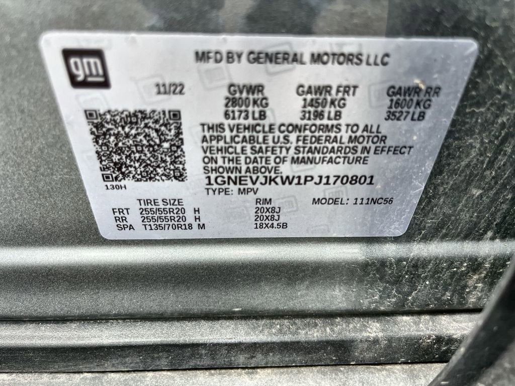 2023 Chevrolet Traverse RS