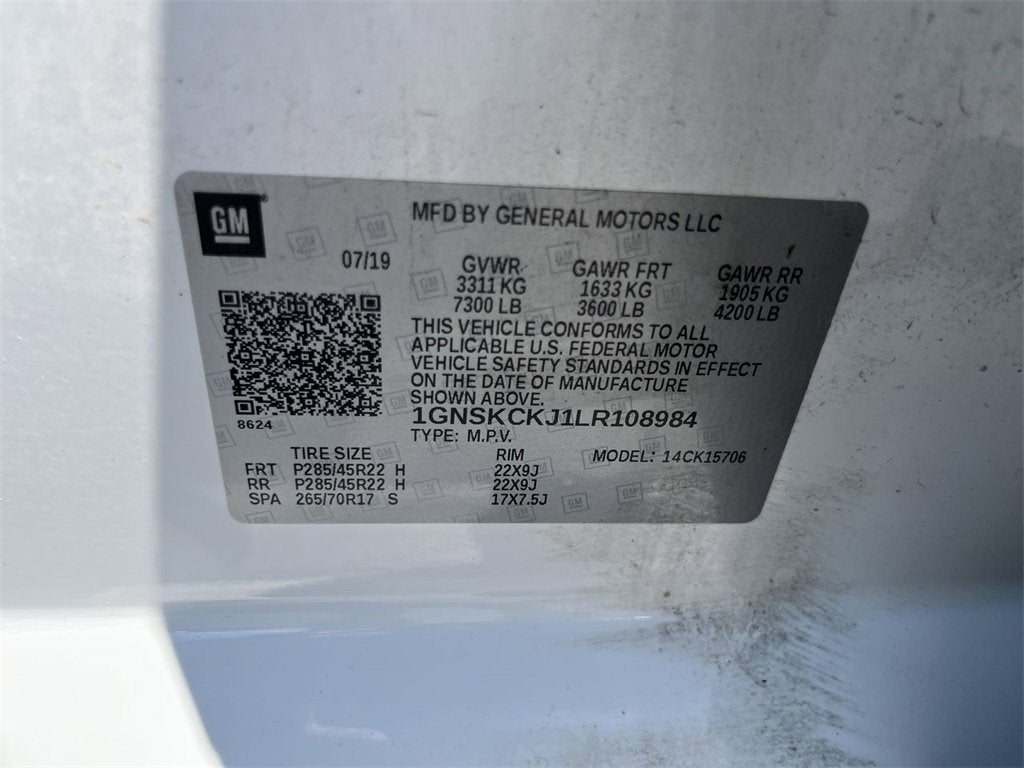 2020 Chevrolet Tahoe Premier