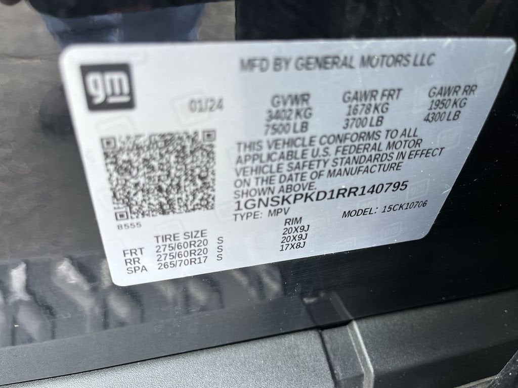 2024 Chevrolet Tahoe Z71