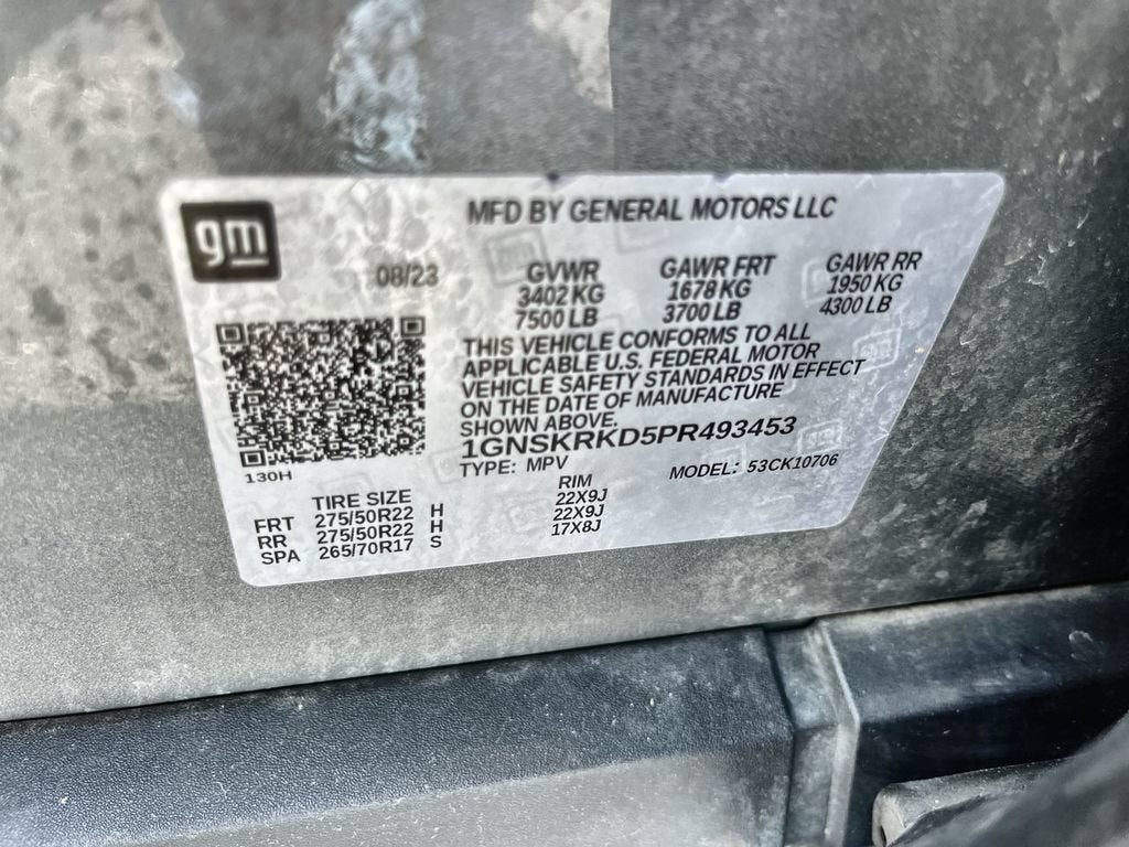 2023 Chevrolet Tahoe RST