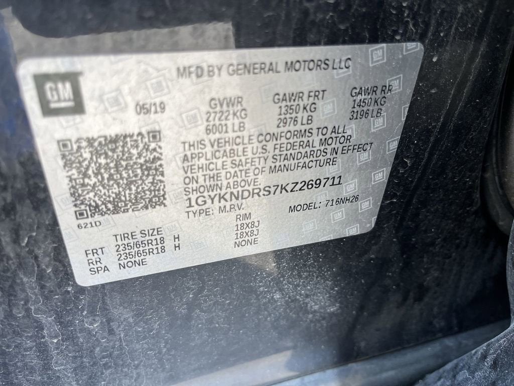 2019 Cadillac XT5 Luxury AWD