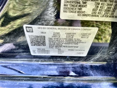 2025 Chevrolet Silverado 2500 HD LTZ
