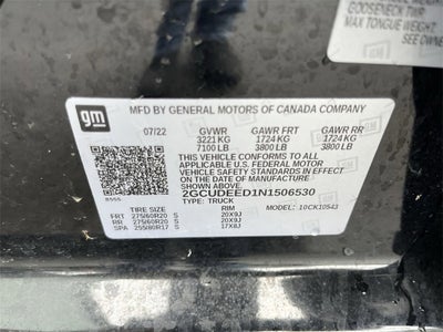 2022 Chevrolet Silverado 1500 RST