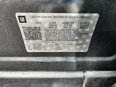 2019 Chevrolet Equinox LT