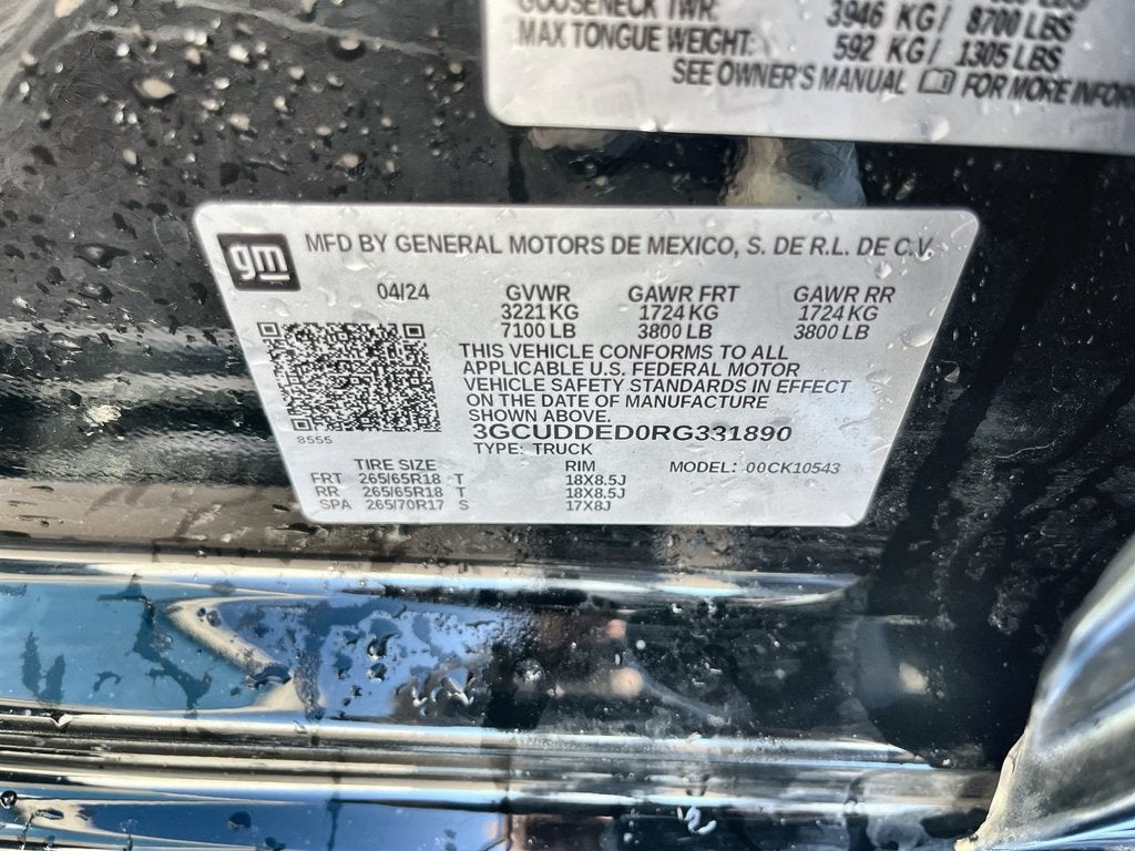 2024 Chevrolet Silverado 1500 LT