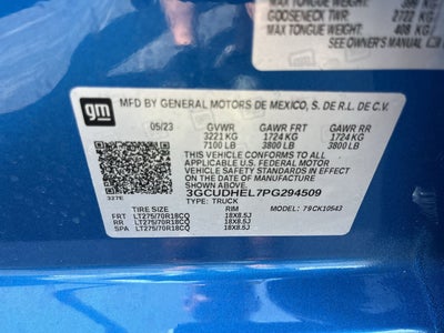 2023 Chevrolet Silverado 1500 ZR2