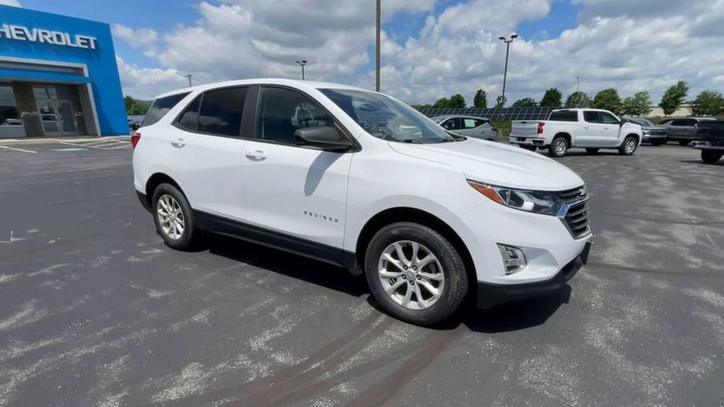 Used 2021 Chevrolet Equinox LS with VIN 3GNAXSEV0MS107216 for sale in Tully, NY