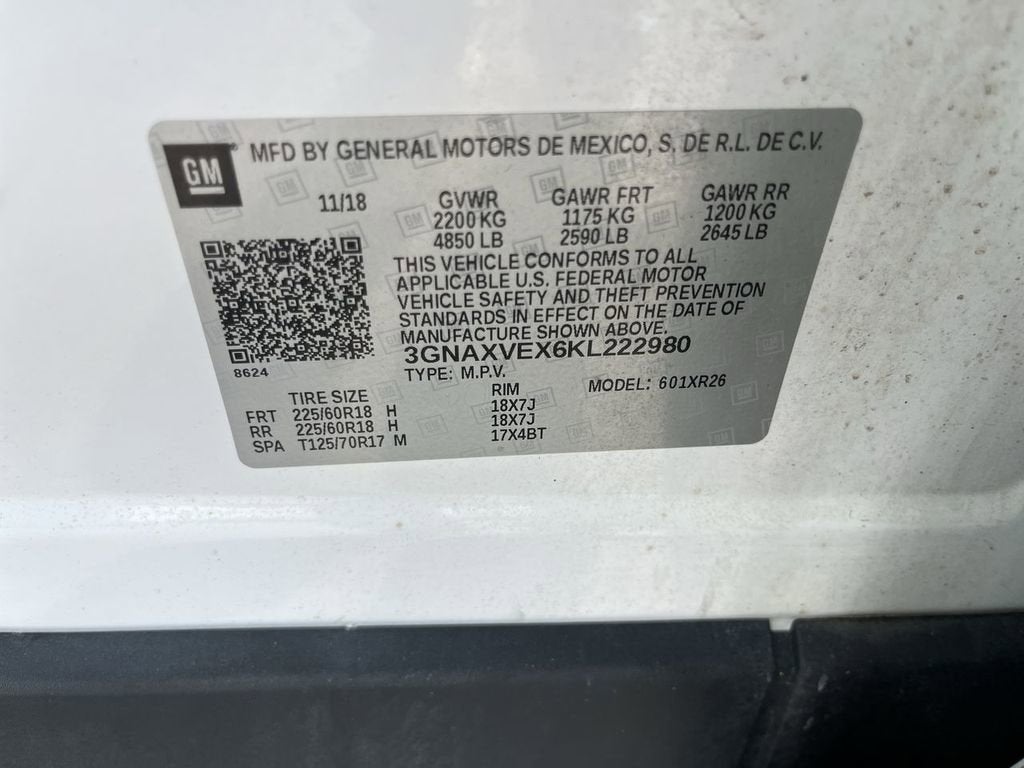 2019 Chevrolet Equinox LT