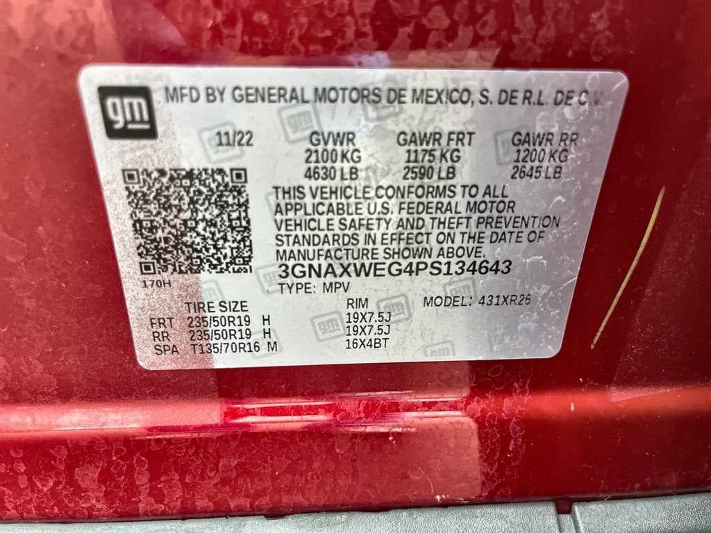 2023 Chevrolet Equinox RS