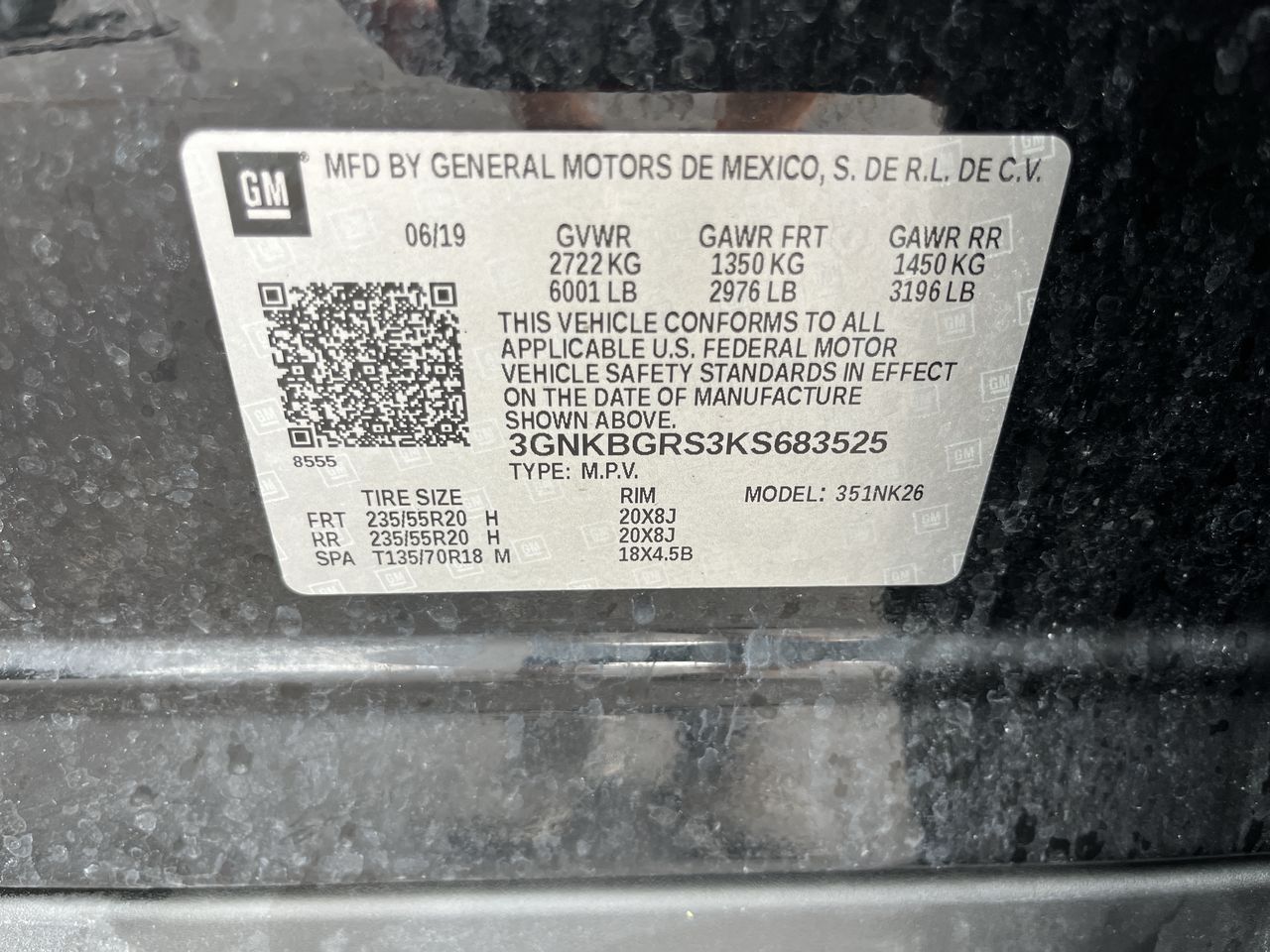 2019 Chevrolet Blazer Base