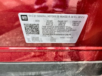 2021 Chevrolet Blazer RS