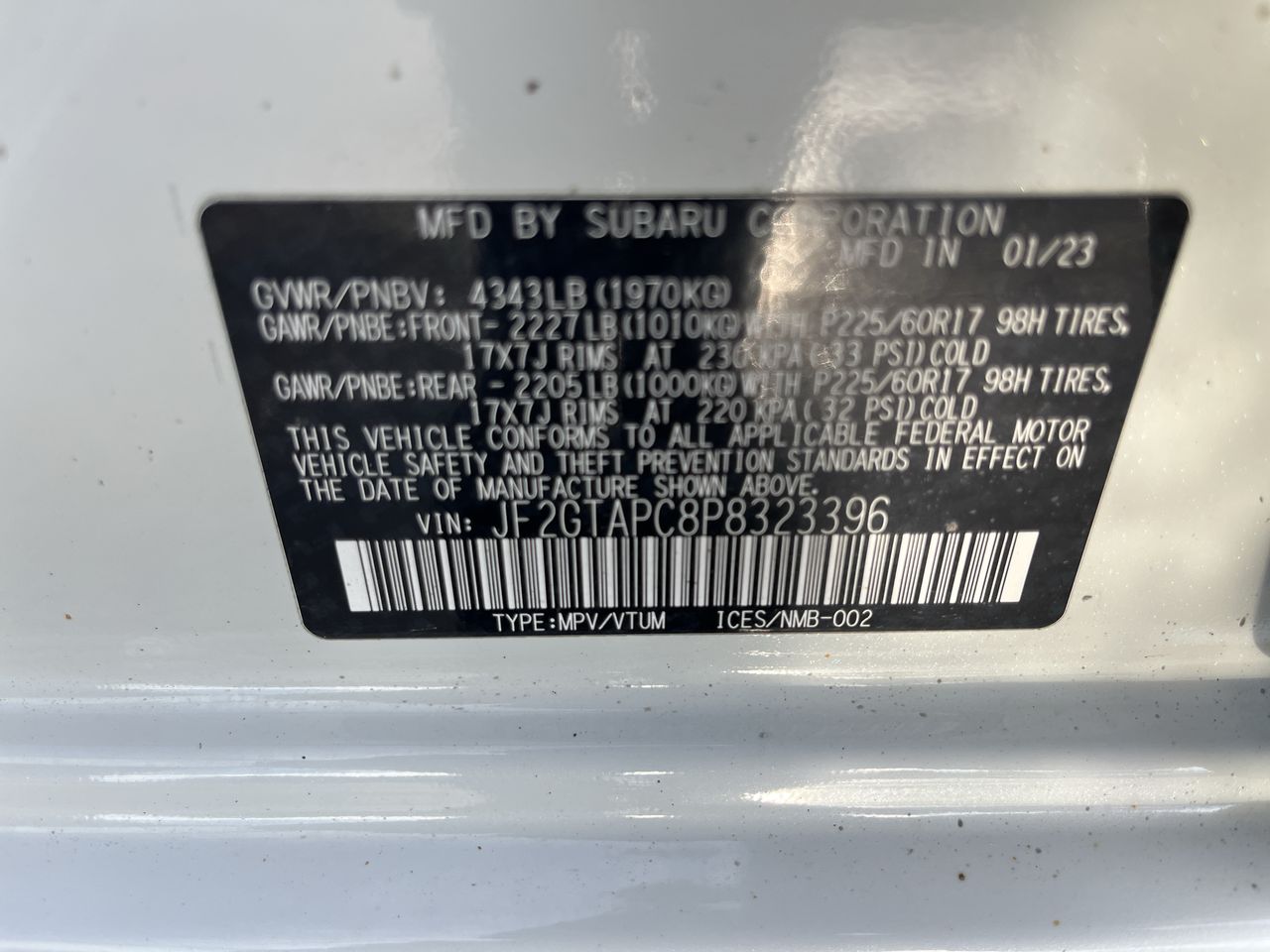 2023 Subaru Crosstrek Premium