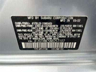 2022 Subaru Crosstrek Limited