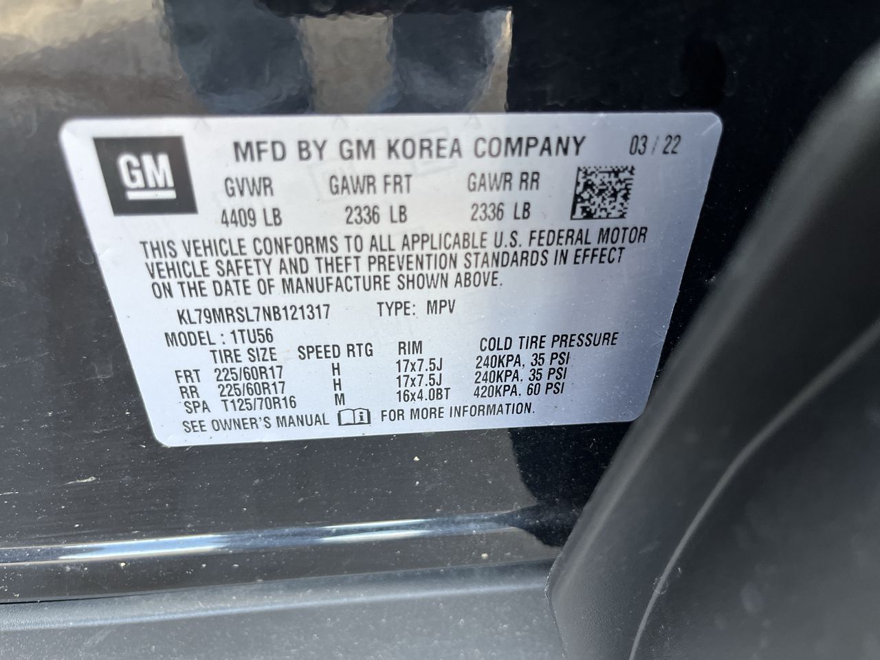 2022 Chevrolet Trailblazer LT