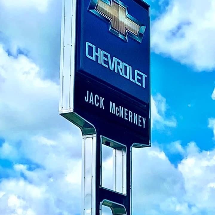 Chevrolet Jack McNerney sign